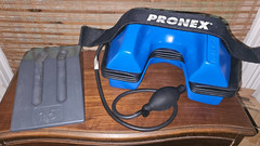 Pronex Pneumatic Cervical Traction System Device with Bag, Wedge, and Manual