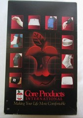 New Core Products Deluxe White Ankle Support