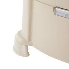 Floor Standing Bedside Commode Portable Toilet w/ Sensor Light 200kg/440.92lbs