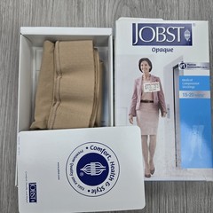 Jobst Compression Stockings Small Opaque Natural Thigh 15-20 mmHg