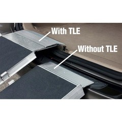 EZ-Access 6ft Suitcase Singlefold AS Portable Ramp, Black, w/ Top Lip Extension