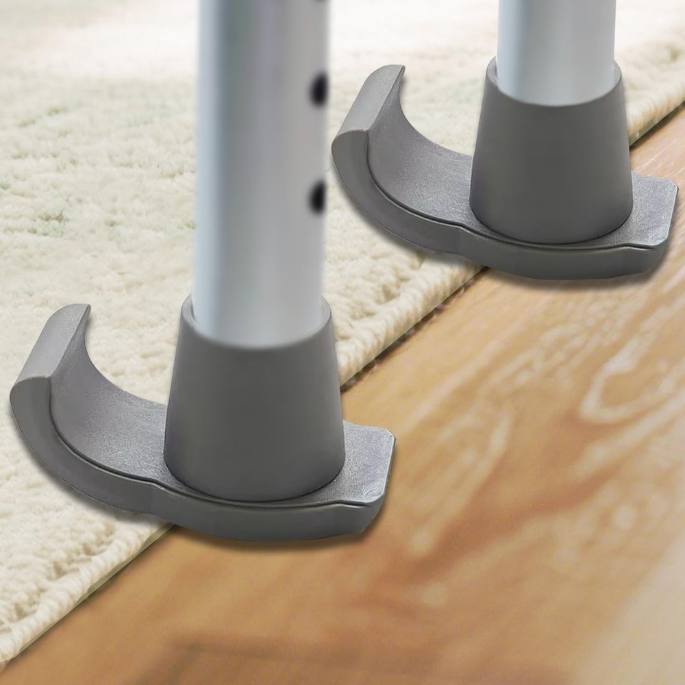 Walker Ski Glides – 2 Pack Universal Fit Walker Accessories for Seniors Folding