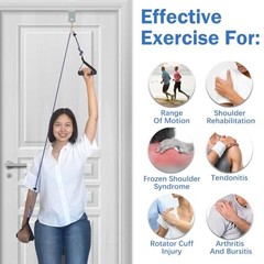 Shoulder Pulley for Physical Therapy Pulleys for Shoulder Rehab over Door Shou..