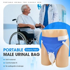 Wearable Reusable Silicone Urine Collector,Portable Urine Drainage Device wit…