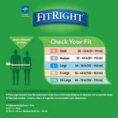 Adult Diapers, Extra Heavy Absorbency, XL (Waist Size 56In-64In), 80 , Optifit I
