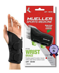 Mueller Wrist Brace Green Fitted Carpal Tunnel Relief