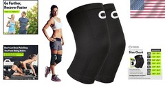 Lightweight Ergonomic Knee Brace Pair – Non-Slip Compression for Active Recovery
