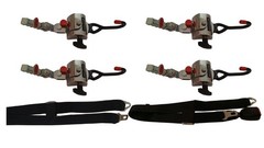 Wheelchair Restraint System,Wheelchair Tie Down with Lap Belt