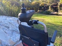 RANGER D09 NEW ATTENDANT & CAREGIVER OPERATED FOLDING MOTORIZED WHEELCHAIR