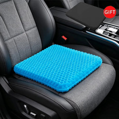 Car Gel Seat Cushion Breathable Cool Cooling Pad Pain Pressure 2 cm
