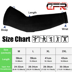 Cooling Arm Sleeves Outdoor Sports Basketball UV Sun Protection Tattoo Cover CFR