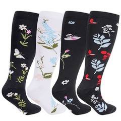 Plus Size Compression Socks for Men and Women Unisex Wide Calf 2XL-4X-Large US