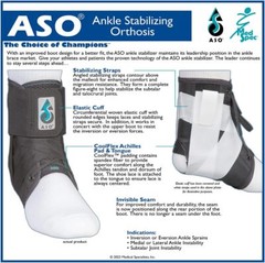 Medium Spec Ankle Stabilizer for Ankle Sprain – Offers Comfort and Breathability