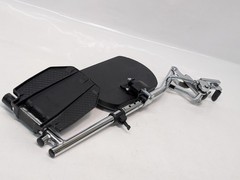 Unbranded Wheelchair Metal and Padded Leg Rest Attachment Assembly 44200p027