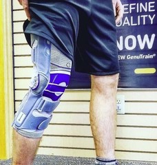 Bauerfeind Softec Genu Size 4 Right Knee Joint Brace Patella Support Sleeve
