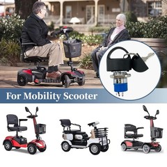 Ignition Switch with Key, Replacement Mobility Scooter Spare Start On/Off Igniti