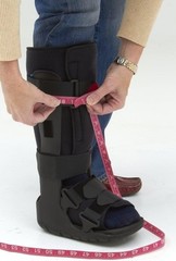 Black Orthopedic Boot Cover High Top Size A 15 To 18 Inches Circumference 24 …