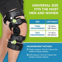 Comfort Fit Unloader Brace for Medial OA ,Low-Profile Design for All-Day Wear