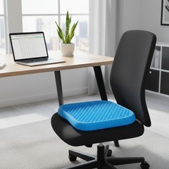2 Pcs Egg Sitting Gel Flex Cushion Seat Sitter Flex Pillow Back Support
