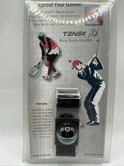TENEX Elbow Shock Absorber Tennis Golf Elbow Support Brace NOS Sealed Swing Help