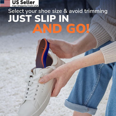 Dr. Scholl’s Advanced Pain Relief F) MEN 9.5-10 | WOMEN 10.5-11, Multicolor