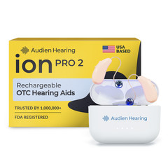 Audien Hearing Ion Pro 2 OTC Hearing Aids A2 Max Chip IP2DB005