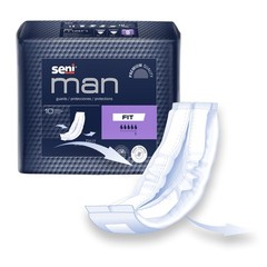Seni Man Active Guards, for Men, Heavy Absorbency, 3 x 1 x 2 in, 10 ct