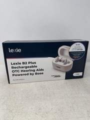 Lexie B2 Plus Self-Fitting OTC Hearing Aids powered by Bose w/Care Kit