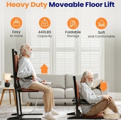 Heavy Duty Chair Lift, Senior Transfer Aid, Support Up to 440 LBS