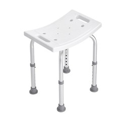 VEVOR Shower Chair Seat 350lb Bath Stool Padded Height Adjustable Bathtub Shower