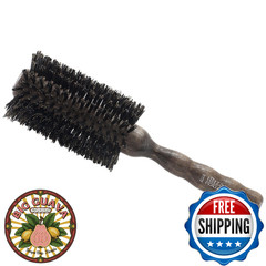 Ibiza Hair Boar Bristle Round Brush (H4-65mm) Hybrid Boar/Nylon for Waves