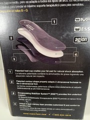 Superfeet Black Premium Insole Men’s 11-1/2 – 13 Women’s 12-1/2+ DMP MORENO