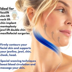 Chin Strap Post Surgical Compression Bandage for Women Face Slimmer Jowl Tigh…