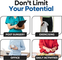 Hip Brace Support Compression Wrap for Sciatica Groin Strain Pain Relief