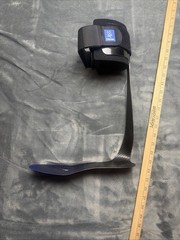 Thuasne SpryStep Plus AFO Right Carbon Fiber Blue Black Leg & Foot Size Large