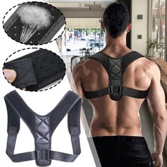 Posture Corrector for Women & Men – Adjustable Back Brace