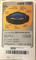 Sparthos Elbow Strap Adjustable With Ultra Strong Velcro Brand Relieves Pain