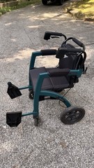 Rollz Motion Performance All-Terrain Rollator Walker Foldable Seat Backrest