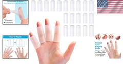 Durable Finger Covers – 20PCS of Gel Protection for Sports & Everyday Comfort