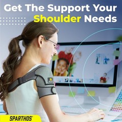 Shoulder Brace – Adjustable Support Sleeve for Torn Rotator Cuff, AC Joint Re…