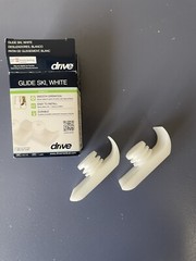 Drive Medical Walker Ski Glides 10110 White, 1 Pair – e000