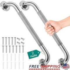 Stainless Steel Shower Grab Bar Anti-Slip Bathroom Handle Safety Support New