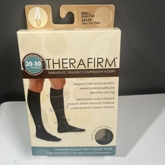Therafirm Small Khaki/tan Compression Socks 20-30mmHg