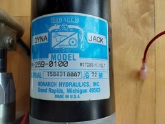 Monarch Hydraulic Inc Dyna Jack Model M-259-01100
