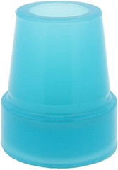2 Pcs: 3/4″ (19Mm) Glow in the Dark Rubber Tips Ferrules for Walking Canes – Blu