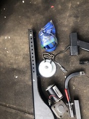 HARMAR AL225 LIFT ARM MOTOR 2 AXIS (parts Only See Description)