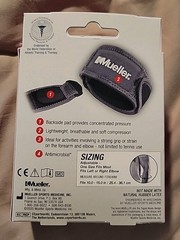 Mueller Sport Care Tennis Elbow Support Maximum Support One Size Fits Most