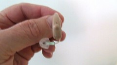 Mini DIGITAL RIC HEARING AID LEFT fit SEVERE LOSS PROGRAMMABLE 4 modes