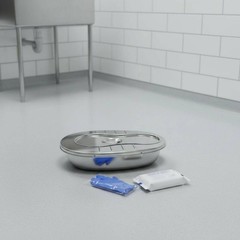 Stainless Steel Bedpan Easy to Clean Healthcare Reusable for Patients, Elderly