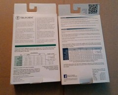 18 mmHg Truform Below Knee Anti-embolism Stockings 8808 Size L 8808BG-L Lot Of 2
